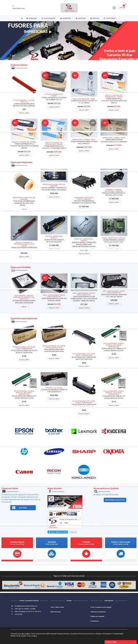 construccion paginas web tiendas