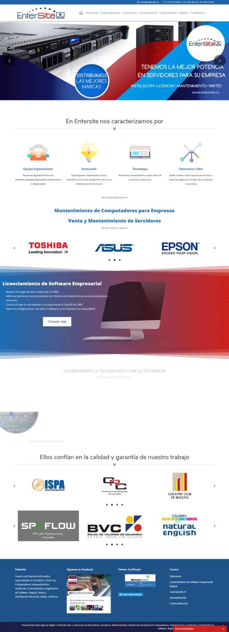 empresa diseno paginas web bogota